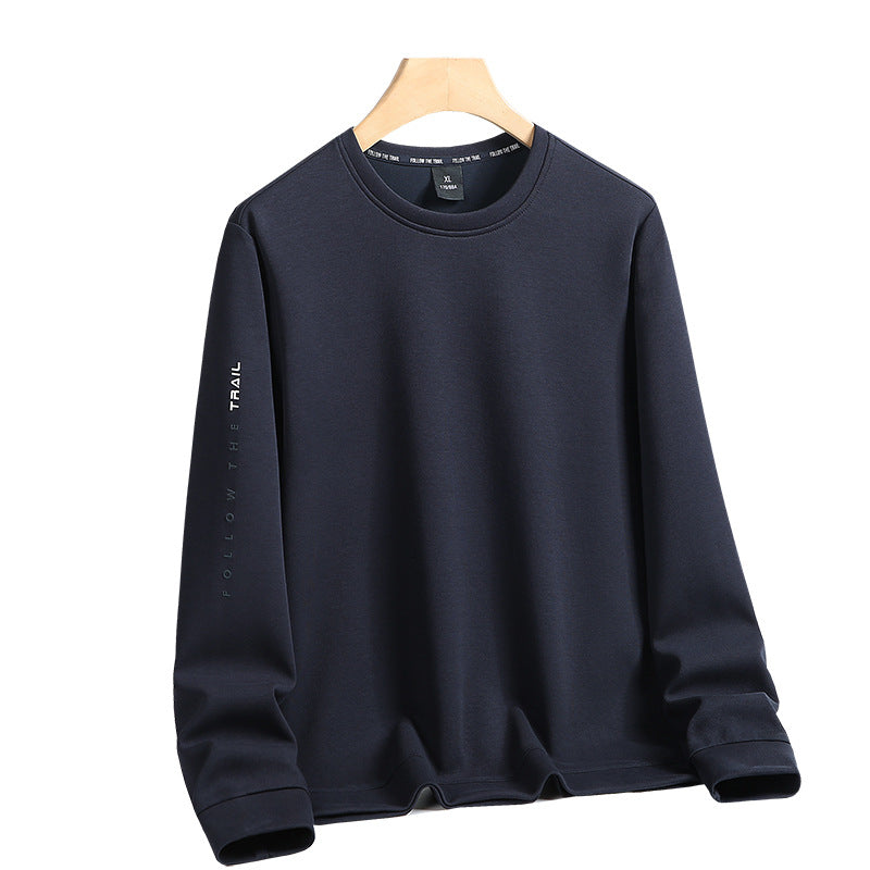 Herren Rundhals-Sweatshirt mit angerauter Innenseite und schmalem Saum Shop Nory