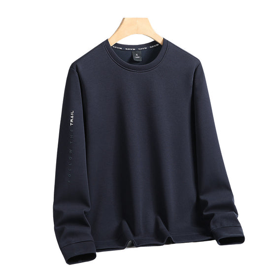 Herren Rundhals-Sweatshirt mit angerauter Innenseite und schmalem Saum Shop Nory