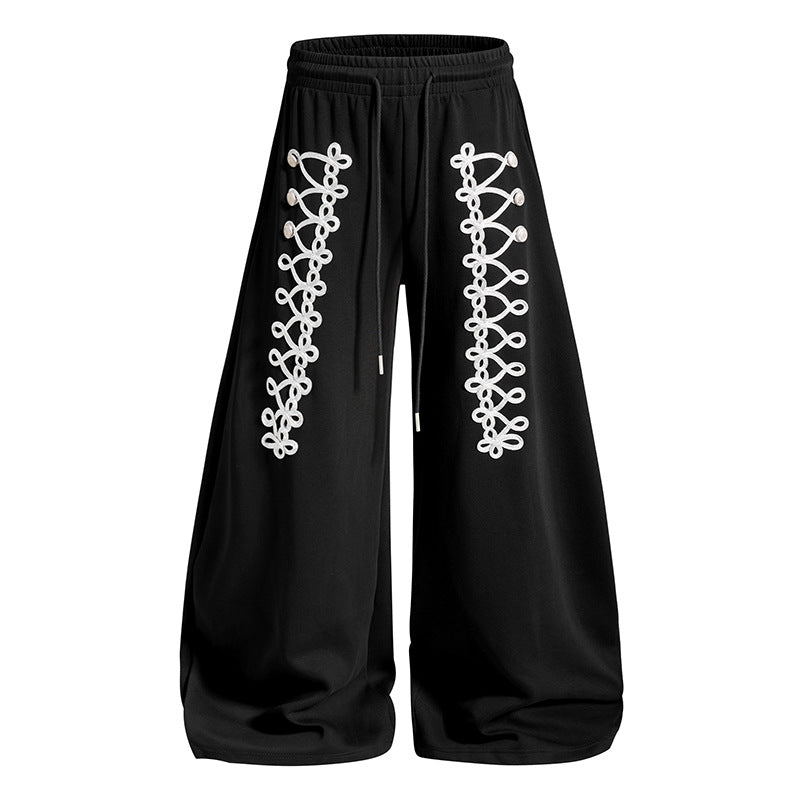 Damen weite Jogginghose mit elastischem Bund und Zier‑Schnürung Shop Nory