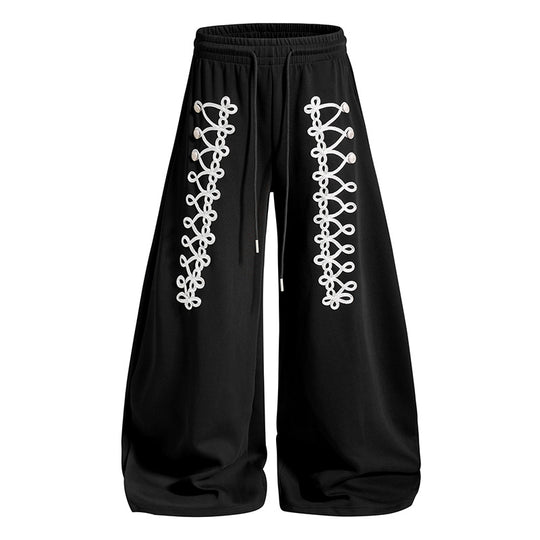 Damen weite Jogginghose mit elastischem Bund und Zier‑Schnürung Shop Nory
