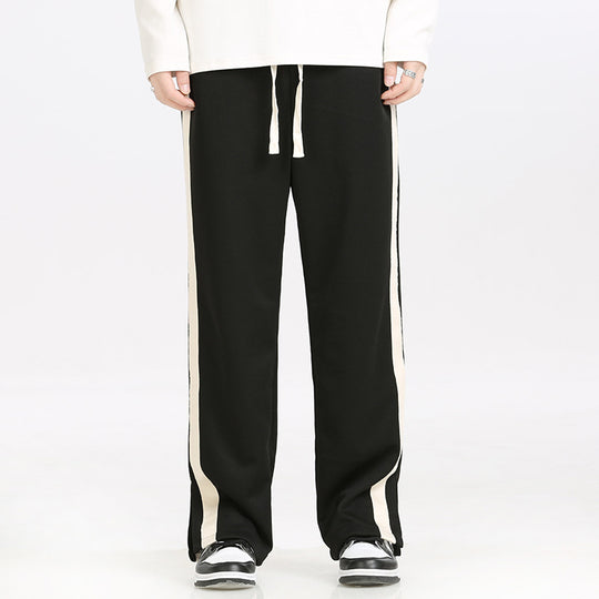 Herren Sportliche Lounge-Hose mit seitlichen Streifen Shop Nory