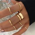 Damen Ring-Set mit eleganten, minimalistischen Designs Shop Nory