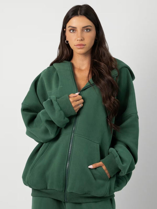 Damen Lässiges Kapuzenpullover und Jogginghose Set Shop Nory