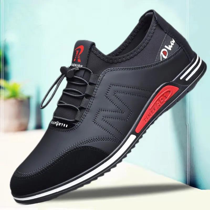 Herren Elastischer Freizeit-Sneaker mit Schnellzug-Lacing und stoßdämpfender EVA-Zwischensohle Shop Nory