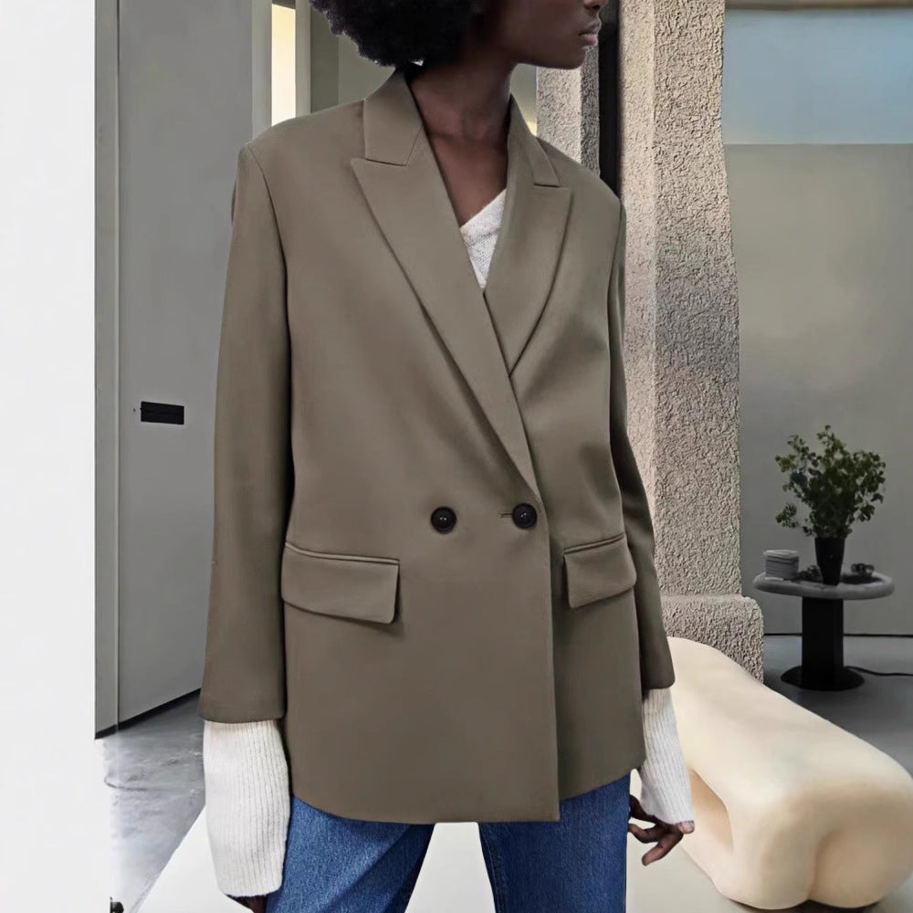Damen Modischer und eleganter Oversized Blazer