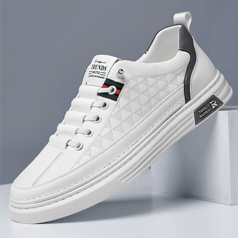 Damen Sneakers mit klassischem Diamantmuster und innovativer Dämpfungstechnologie