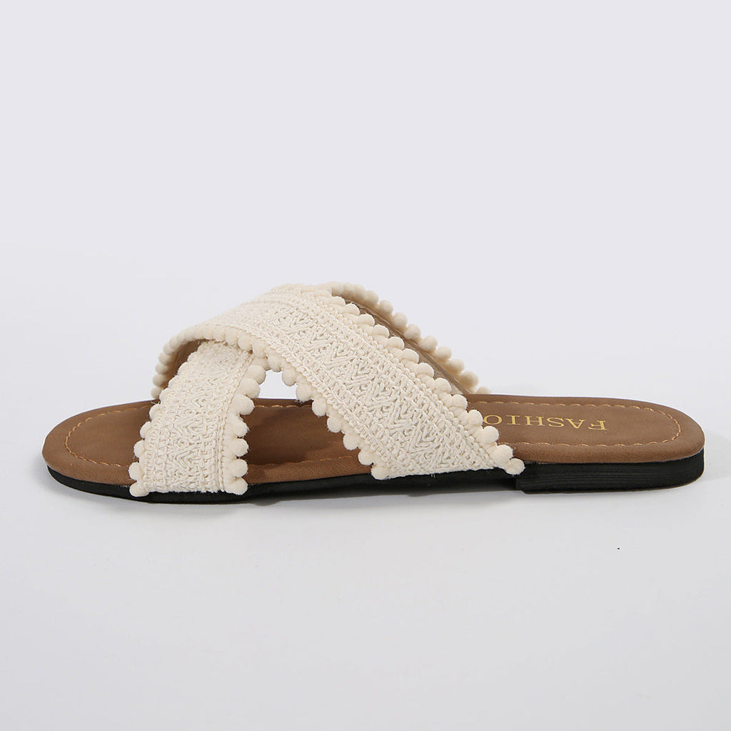 Damen trendige Riemen-Sandalen