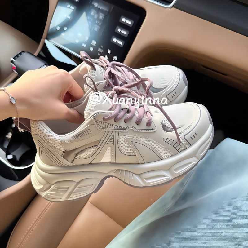Damen Sportliche Laufschuhe mit atmungsaktiver Oberfläche und dämpfender Sohle