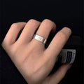 Damen minimalistischer Edelstahlring Shop Nory