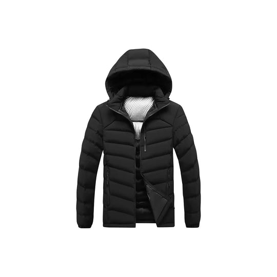 Herren Isolierte Steppjacke mit Kapuze und Thermoreflect-Innenfutter Shop Nory