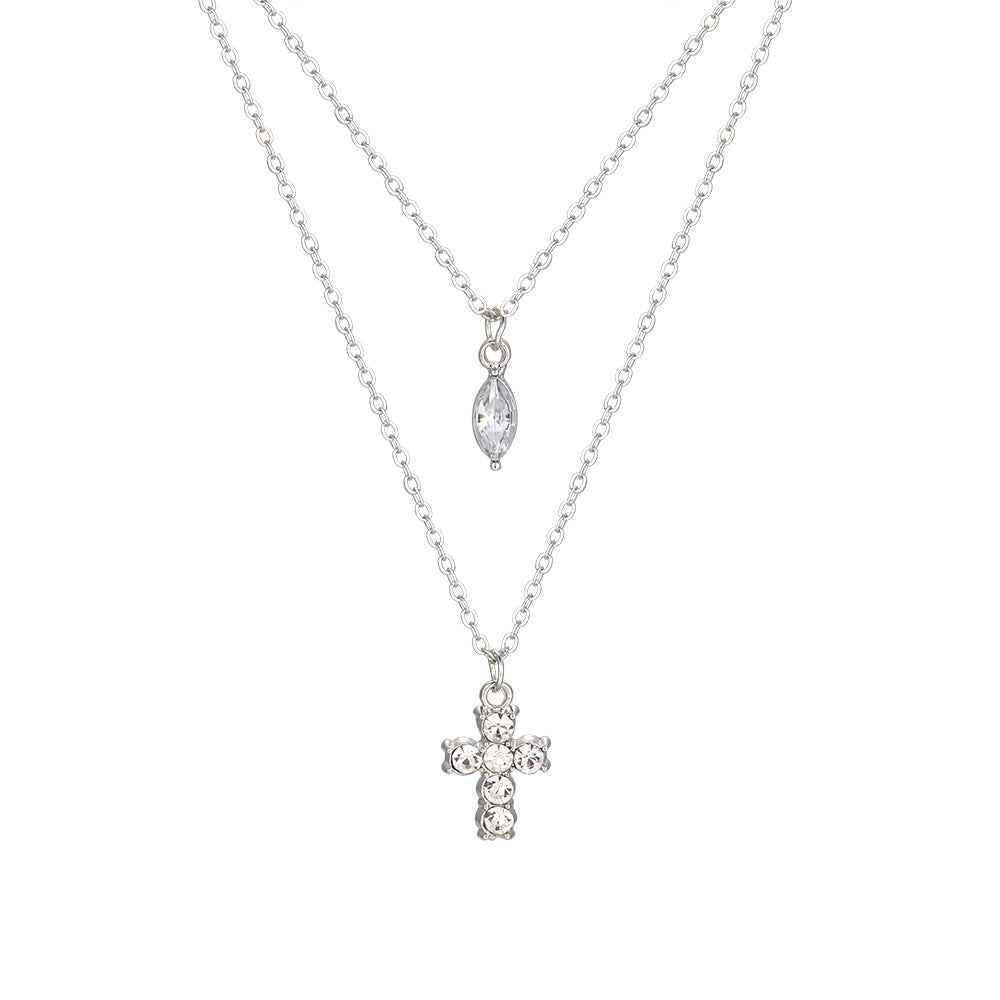 Damen Ketten-Halskette mit filigranen Anhängern und elegantem Design Shop Nory