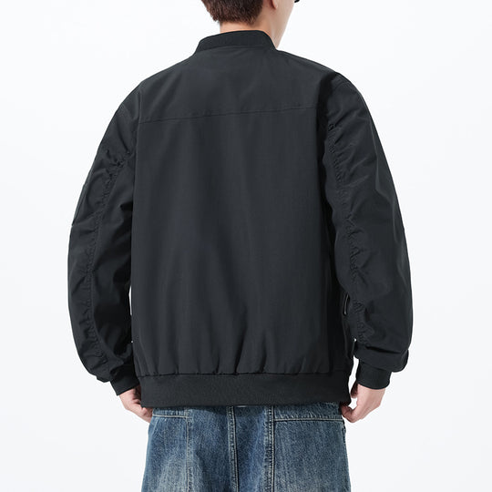 Herren Leichte Bomberjacke im Utility‑Style mit Ärmeltasche und Rippenbündchen Shop Nory
