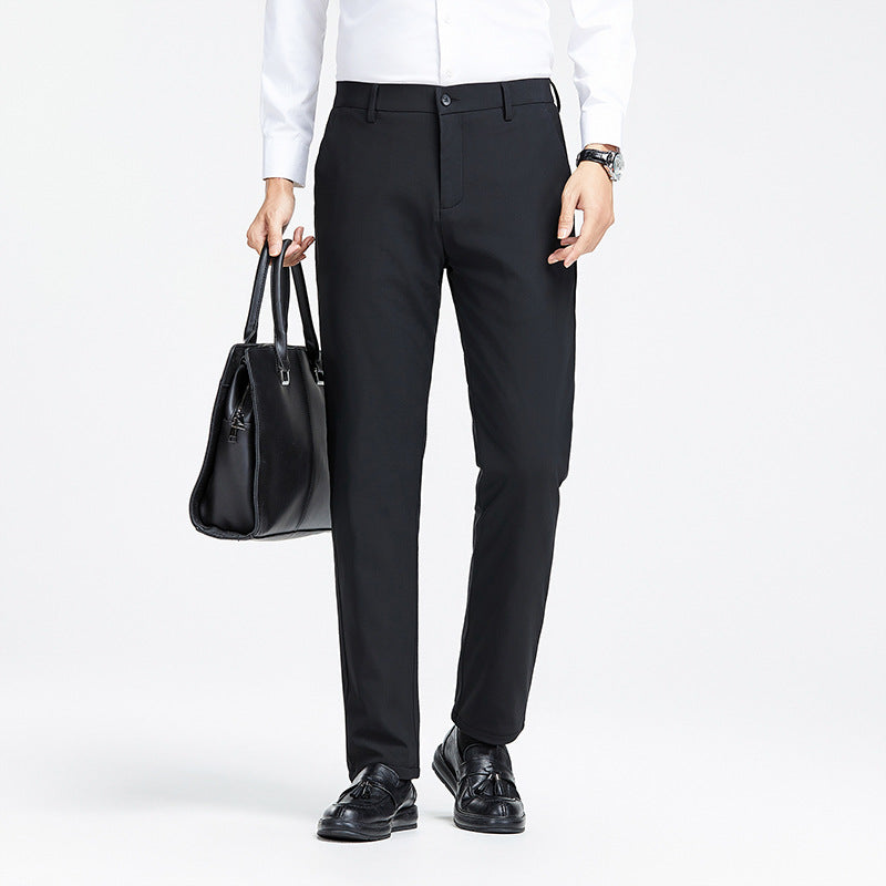 Herren Smarte Casual Stretch-Hosen Shop Nory