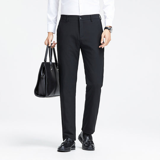 Herren Smarte Casual Stretch-Hosen Shop Nory