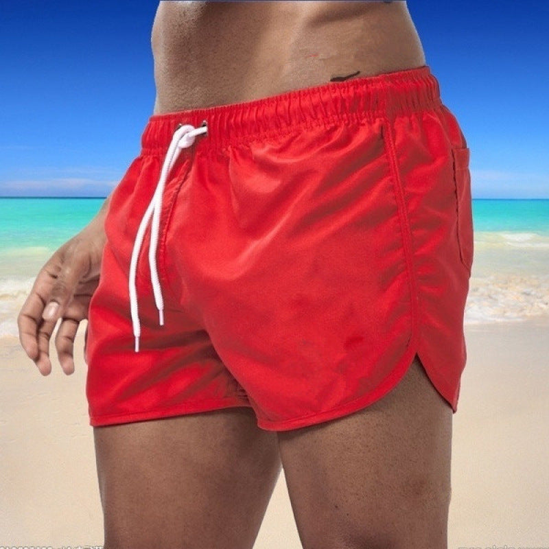 Herren Badeshorts mit schnell trocknendem Material und elastischem Bund