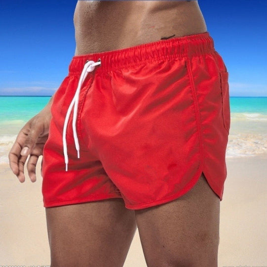 Herren Badeshorts mit schnell trocknendem Material und elastischem Bund