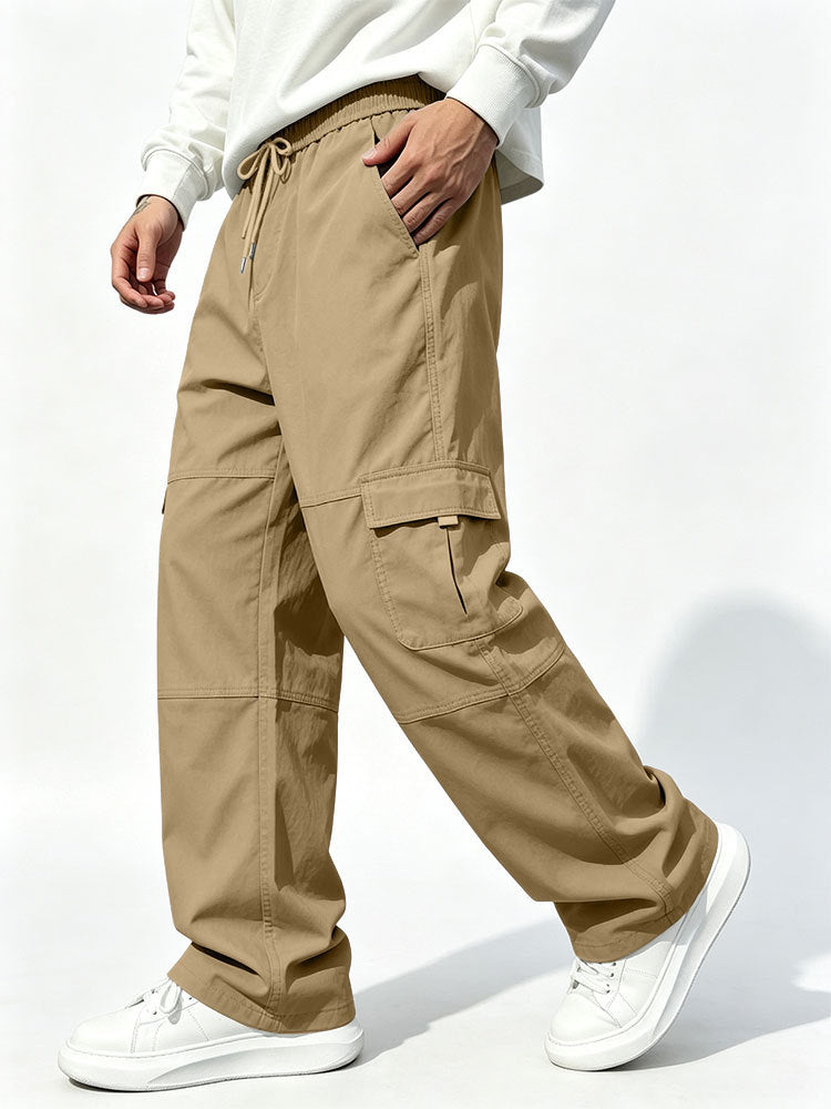 Herren Cargohose mit weitem Schnitt und elastischem Bund Shop Nory