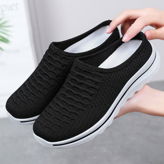 Damen nan nahtloser gestrickter Komfort-Mule mit atmungsaktivem 3D-Mesh-Oberteil und stoßdämpfender Leichtprofilsohle Shop Nory
