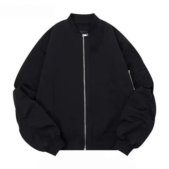 Damen stylische Oversized-Bomberjacke