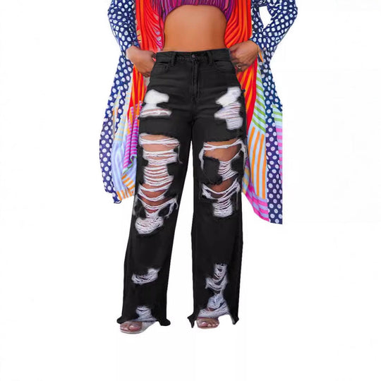 Denim Hole Lose Jeans
