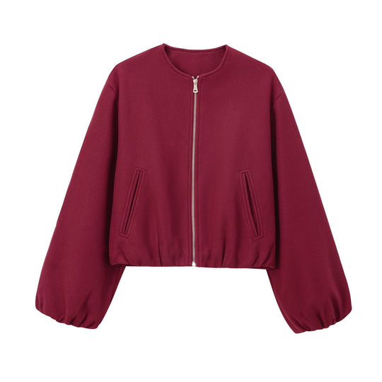 Damen Sportliche Bomberjacke