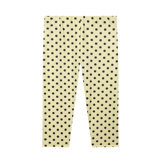 Damen Hochtaillierte Gepunktete Leggings aus Stretchjersey Shop Nory
