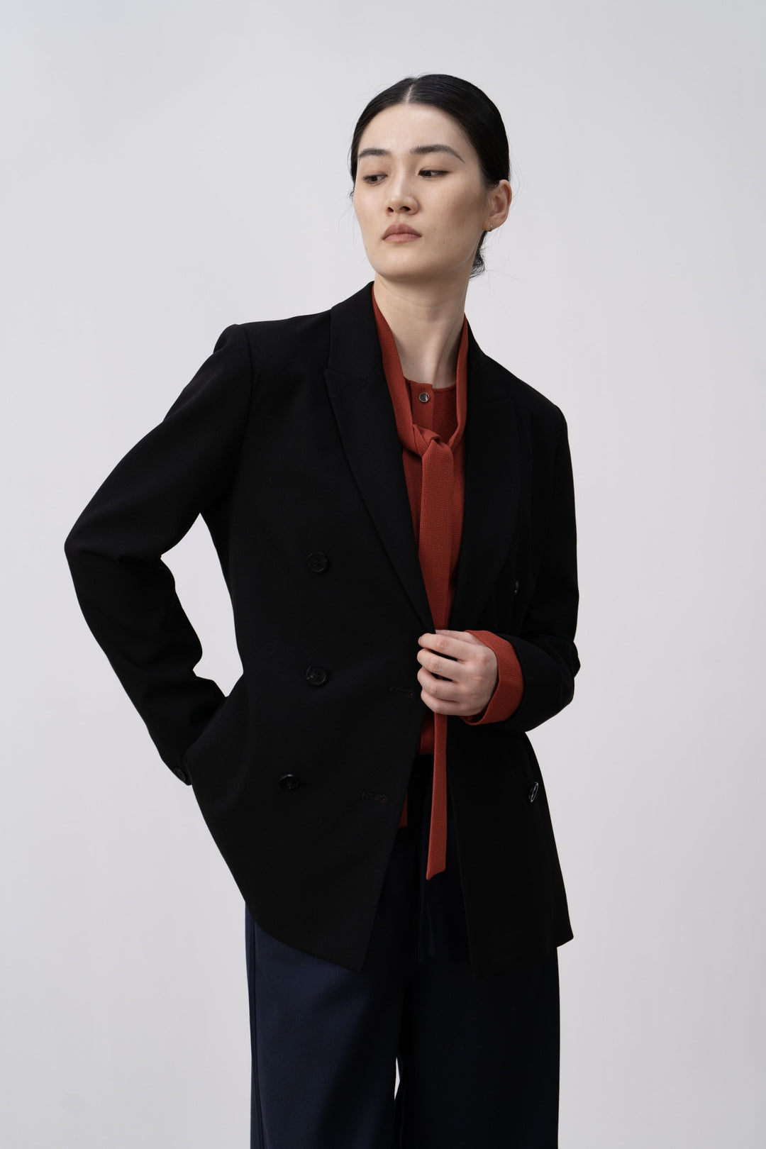 Damen Taillierte Doppelreihige Blazer Shop Nory 1787623052