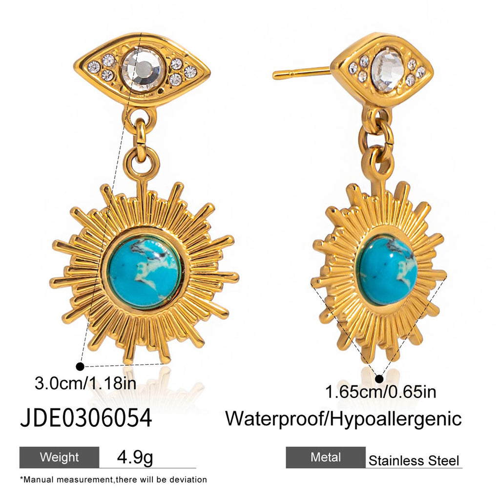 Damen Edelstahl-Armband mit Kristallanhängern und modischem Design Shop Nory