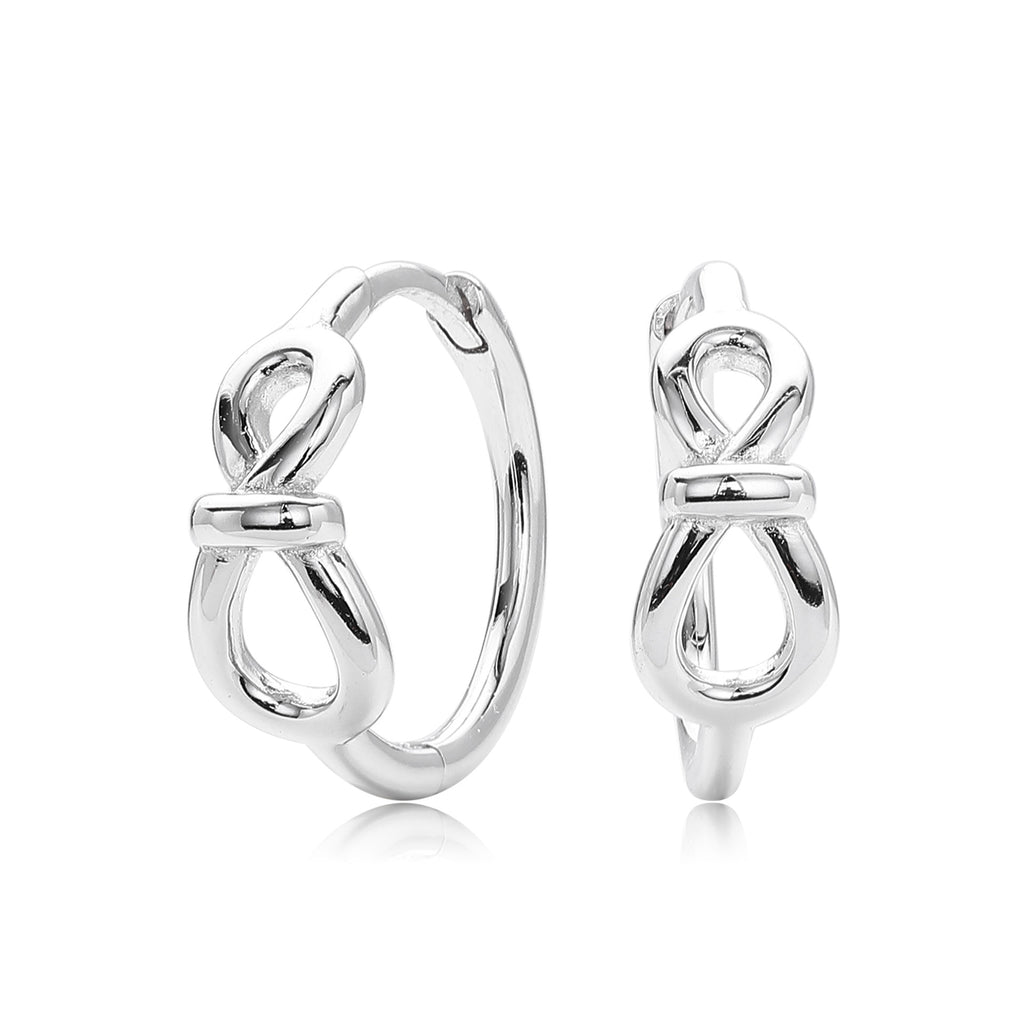Damen Creolen mit verschlungenem Design Shop Nory