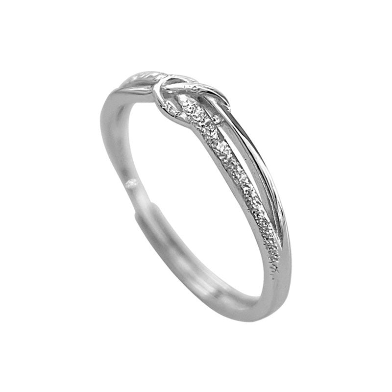 Damen Zierlicher Ring mit kunstvollem Knoten-Design Shop Nory