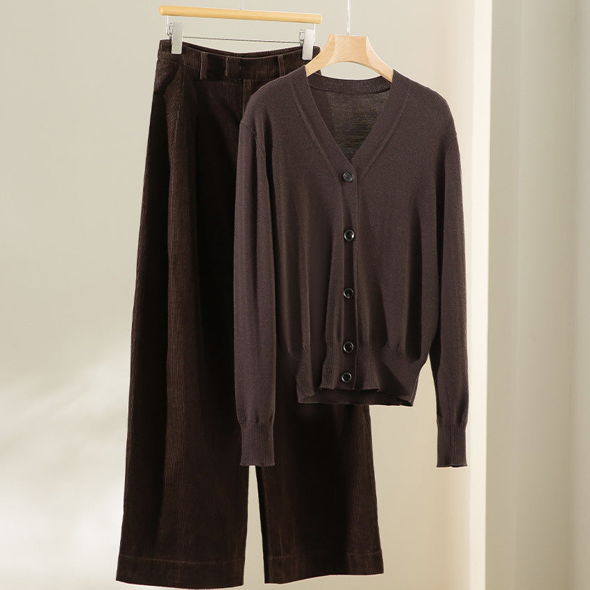 Damen Feiner V-Ausschnitt Cardigan mit Knopfleiste und geripptem Saum Shop Nory