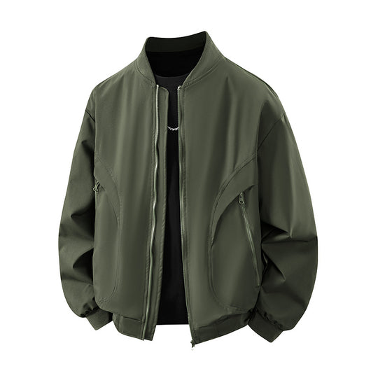 Herren Lässige Overshirt-Jacke Shop Nory