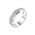 Damen Ring mit funkelndem Zirkonia-Besatz und elegantem Design Shop Nory