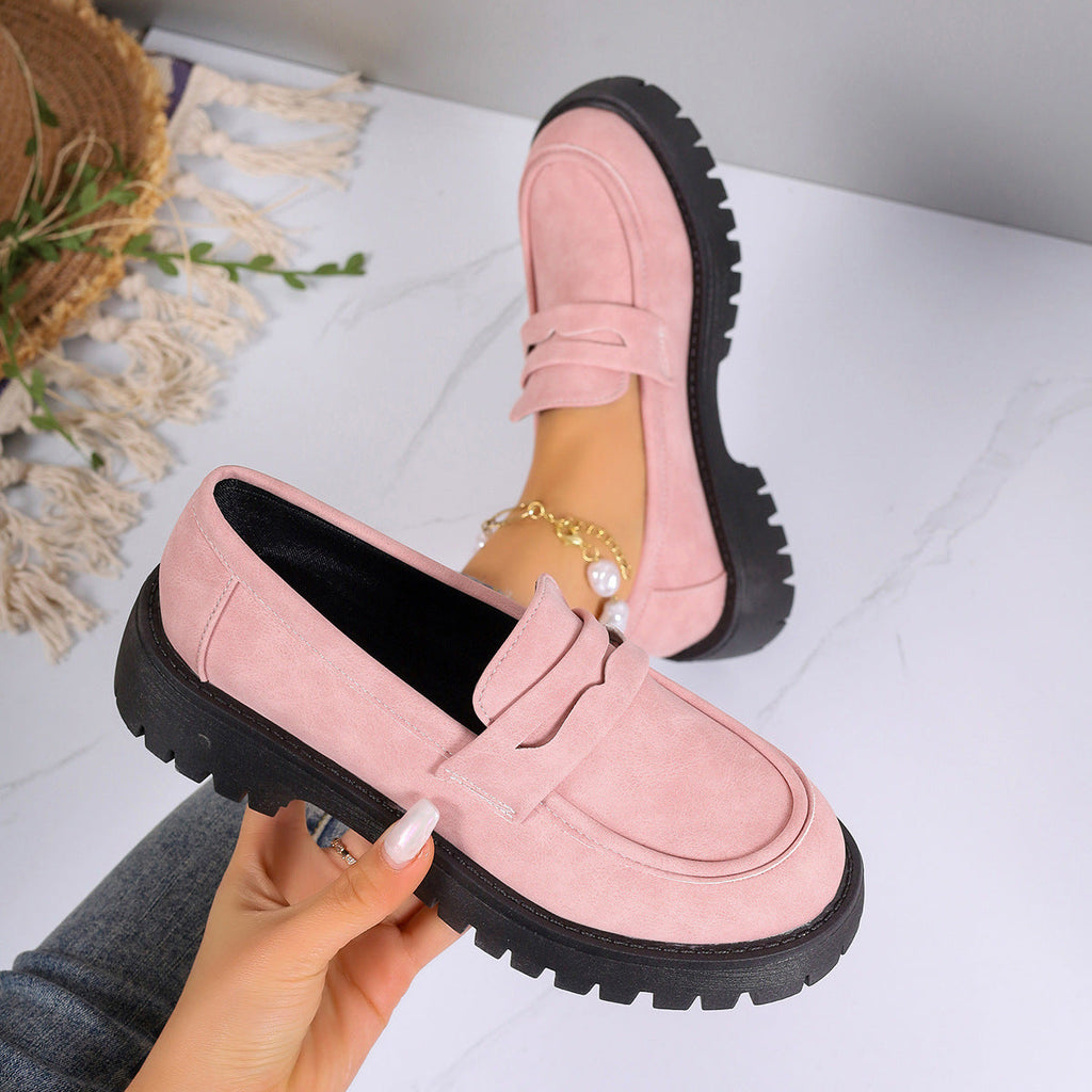 Damen Bequeme Mokassins mit rutschfester Sohle und stylishen Akzenten