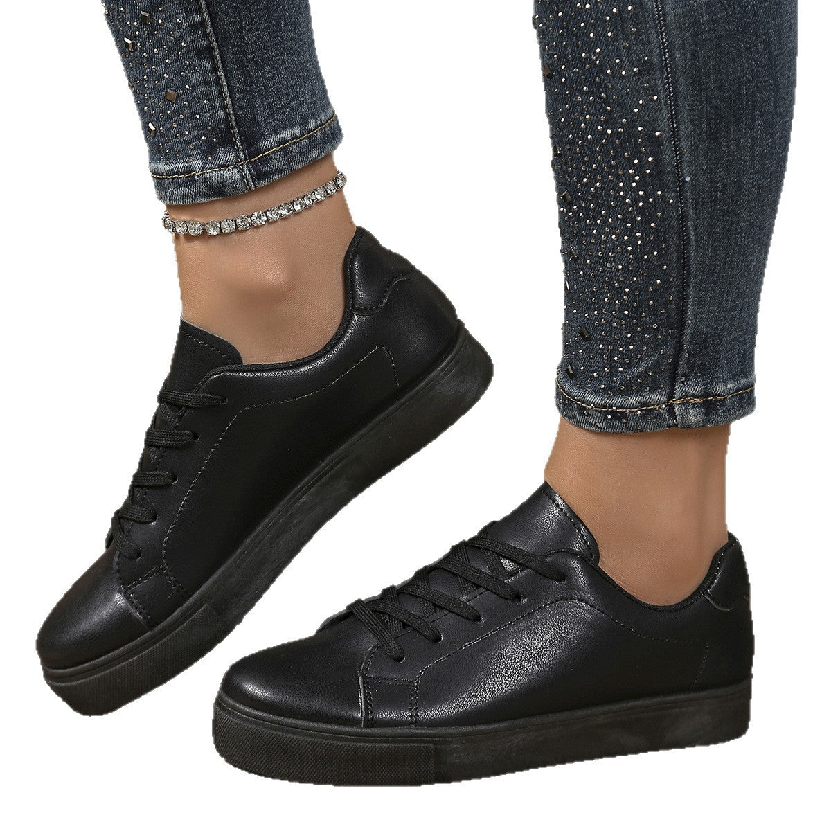 Damen Sneakers mit dämpfender Sohle und klassischem Design Shopnory