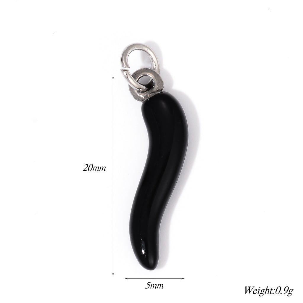 Damen charmantes Bananen-Anhänger aus hochwertigem Metall Shop Nory