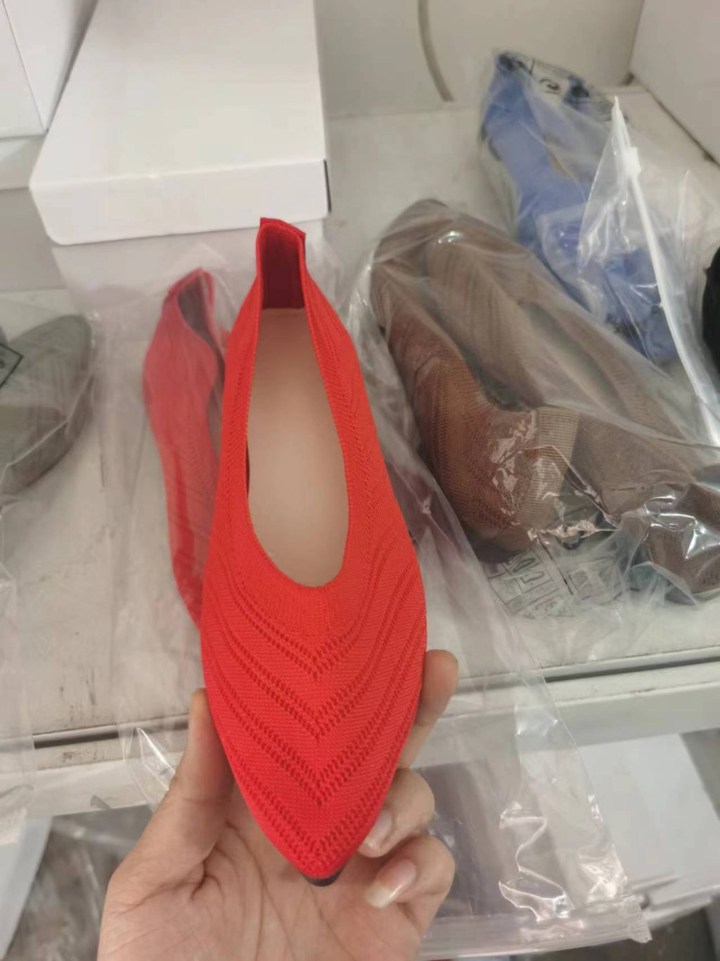 Damenschuhe Bequeme Mokkasins Schick
