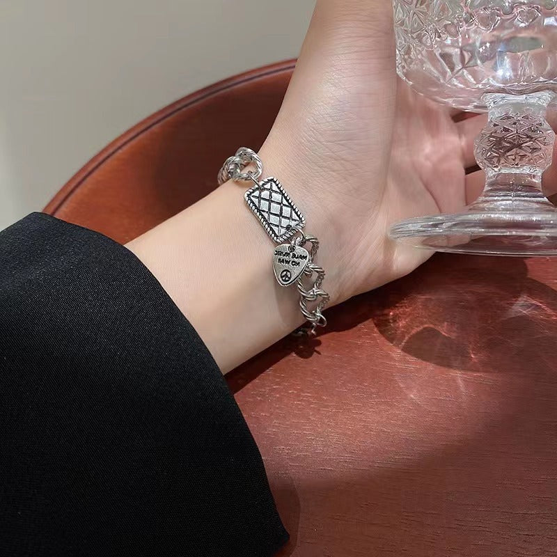 Damenarmband mit charmantem Bärenanhänger aus hochwertigem Edelstahl Shop Nory