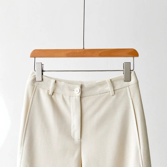 Damen Weit geschnittene elegante Trousers Shop Nory