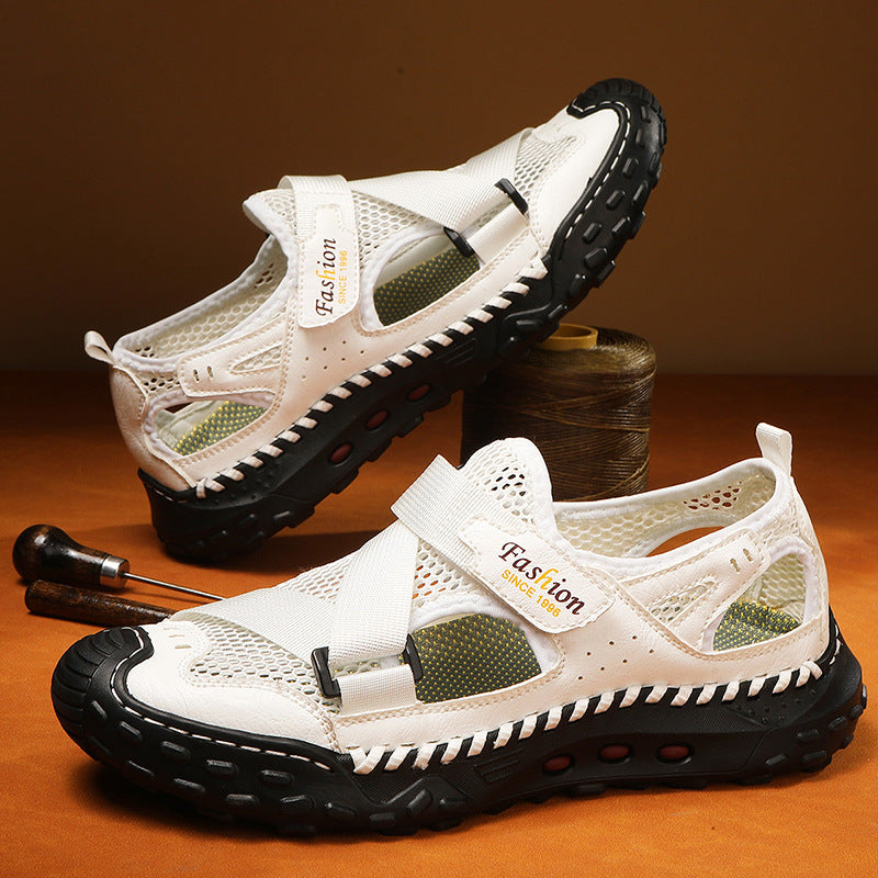 Herren Atmungsaktive Sport-Sandalen mit verstellbarem Riemensystem
