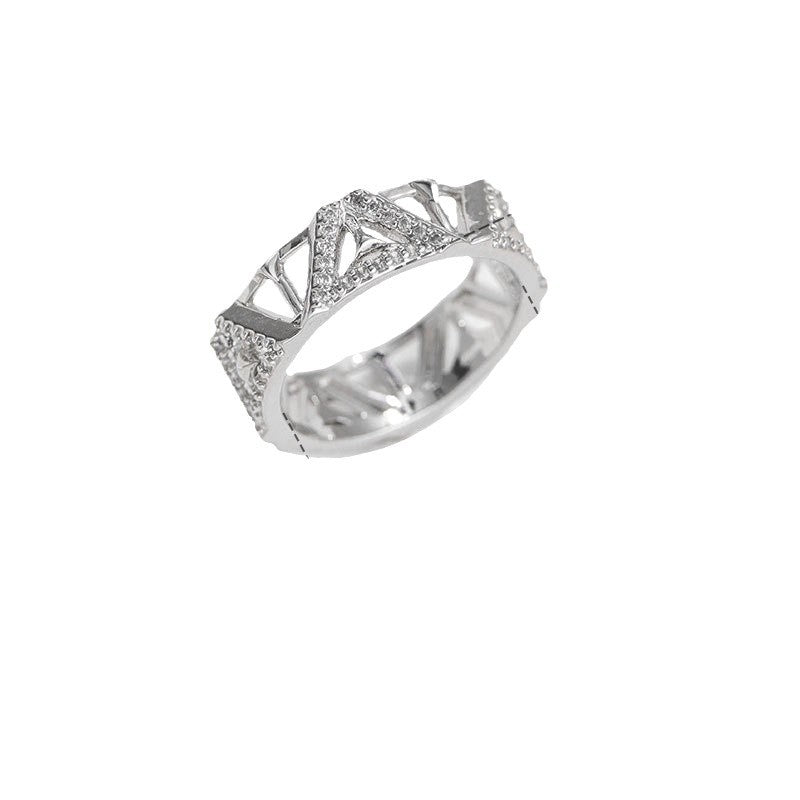 Damen Designer-Ring mit kunstvollem Musterspiel Shop Nory