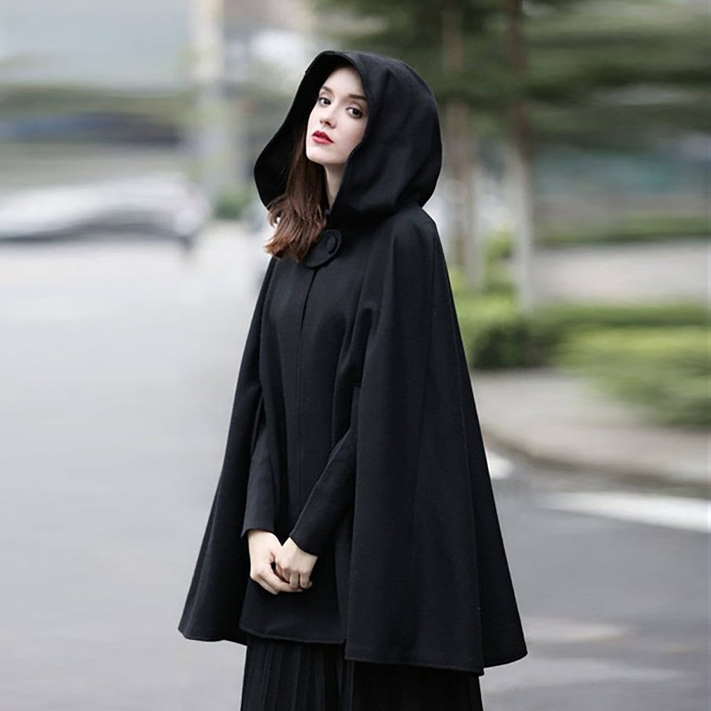 Damen Überwurf Poncho