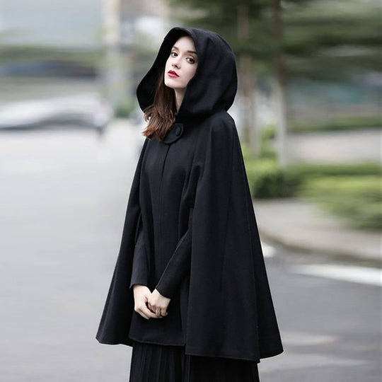 Damen Überwurf Poncho