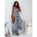 Damen Bohemian Weitbeiniger Bodysuit