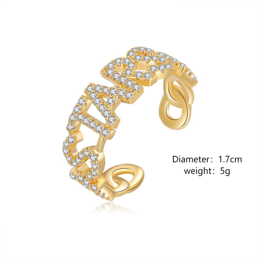 Damen Schmuckring mit funkelnden Zirkonia Shop Nory