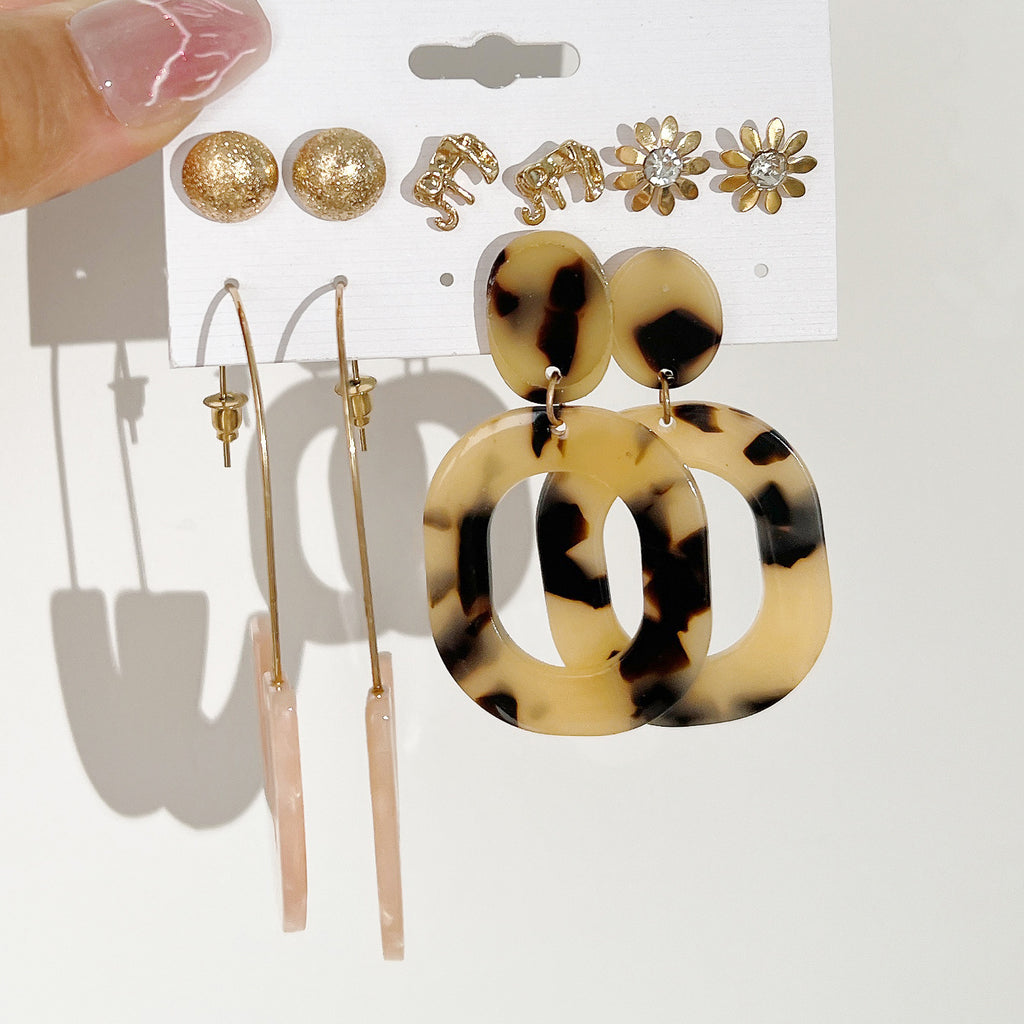 Damen Ohrring Set mit verschiedenen modernen Designs Shop Nory