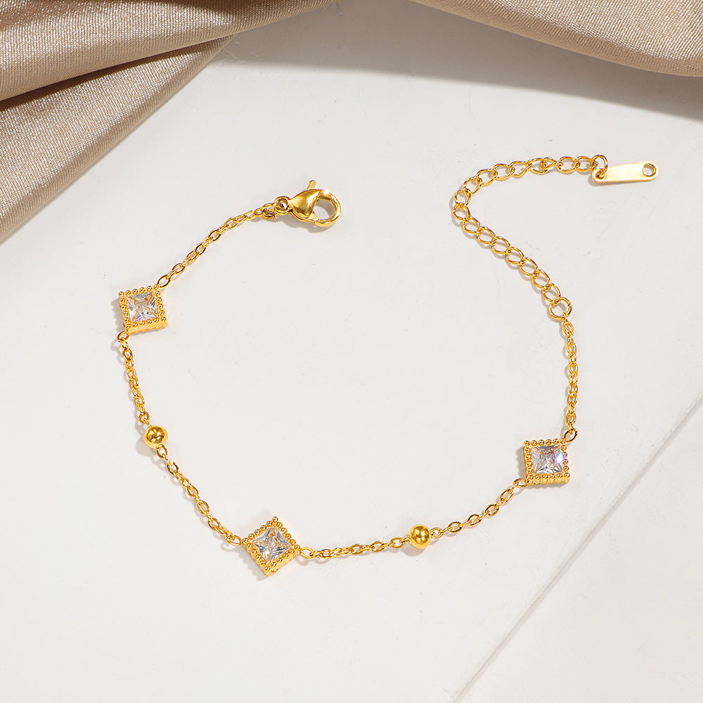 Frauen Luxuriöse Kristall-Beschmückte Verstellbare Armband Shop Nory