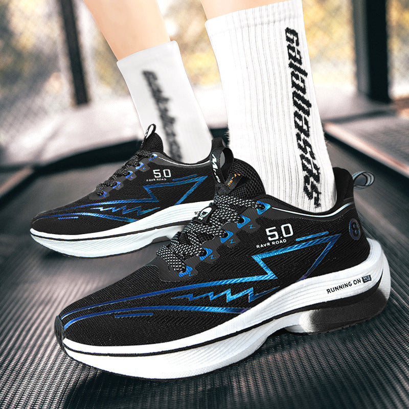 Unisex Performance-Laufschuhe mit gradienter Mesh-Oberschicht und reaktiver Schaumzwischensohle Shopy Nory