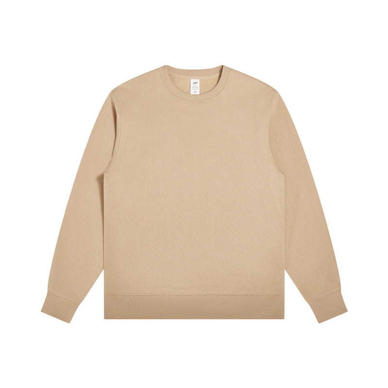 Unisex Minimalistisches Baumwoll-Sweatshirt mit Rundhals, Rippbündchen & Relaxed Fit Shop Nory