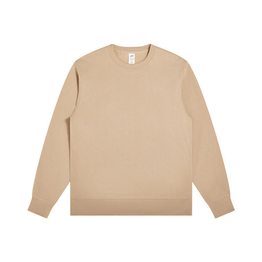 Unisex Minimalistisches Baumwoll-Sweatshirt mit Rundhals, Rippbündchen & Relaxed Fit Shop Nory